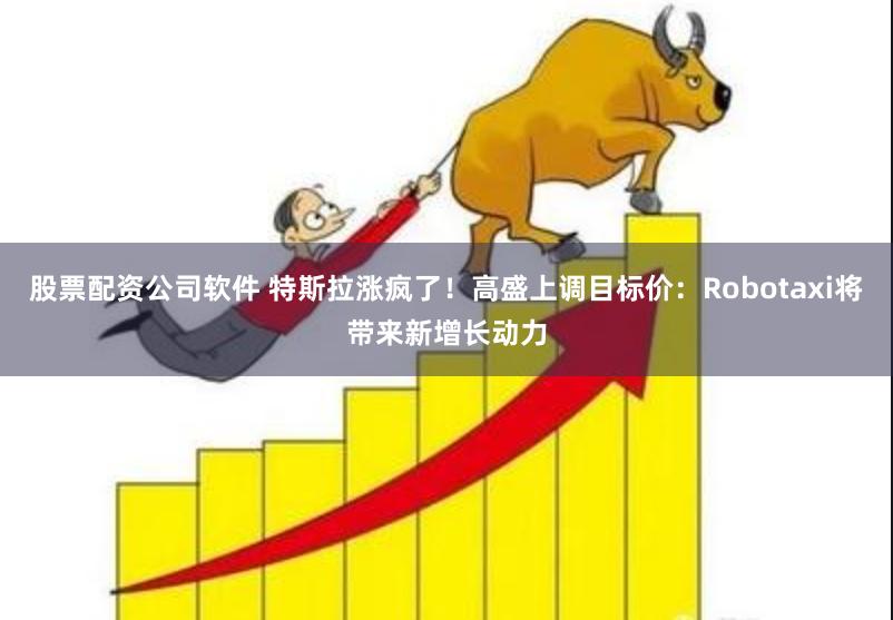 股票配资公司软件 特斯拉涨疯了！高盛上调目标价：Robotaxi将带来新增长动力