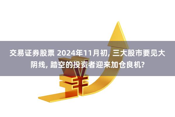 交易证券股票 2024年11月初, 三大股市要见大阴线, 踏空的投资者迎来加仓良机?